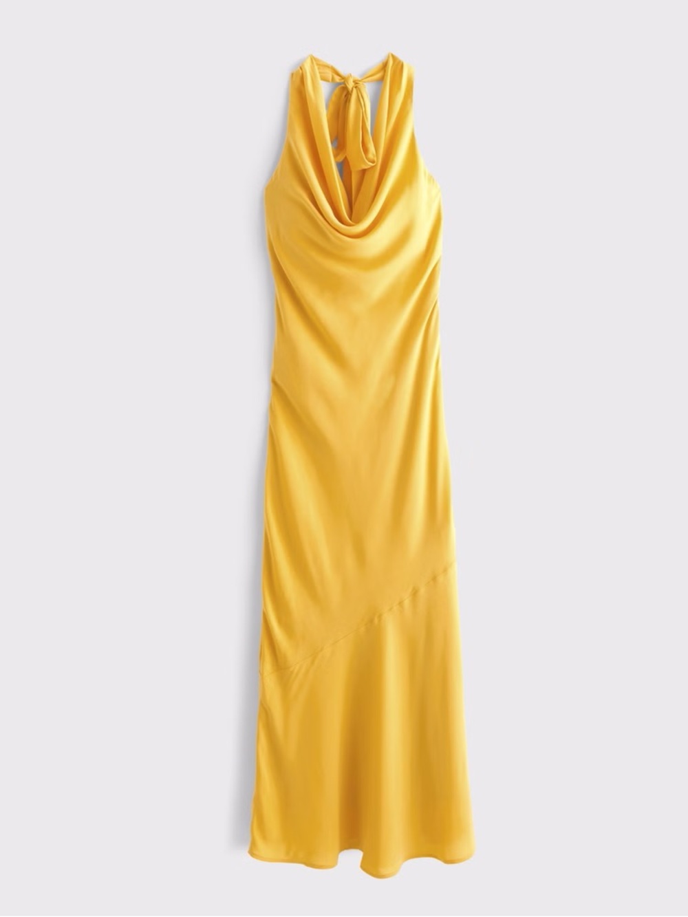 Abercrombie & Fitch Yellow Maxi Dress